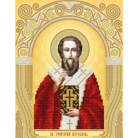 Икона для вышивки бисером "Святитель Григорий Богослов" (Схема или набор)
